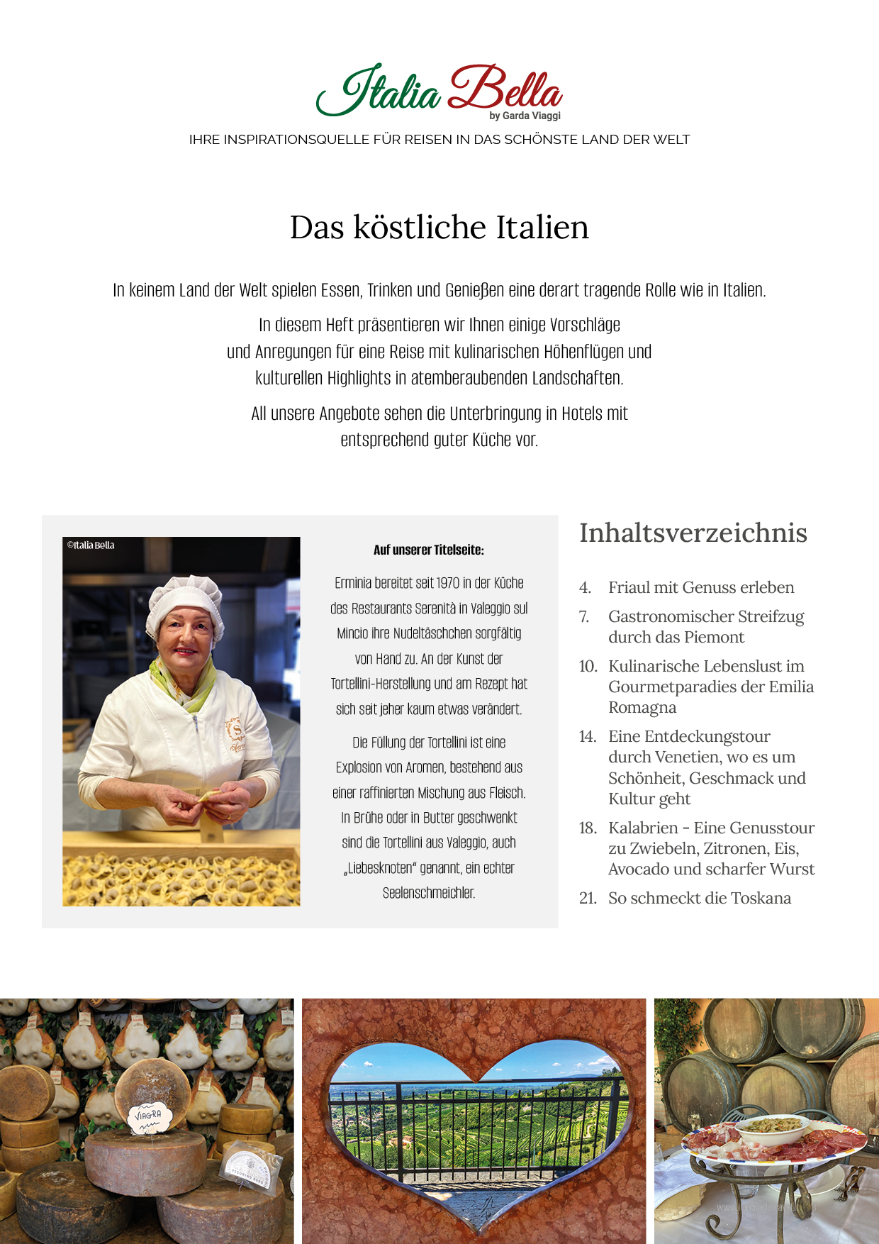 Gruppenreisen in Italien mit Italia Bella Travel